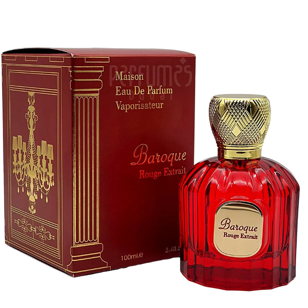 (plu00753) - Apa de Parfum Baroque Rouge Extrait, Maison Alhambra, Unisex - 100ml (plu00753) - Apa de Parfum Baroque Rouge Extrait, Maison Alhambra, Unisex - 100ml