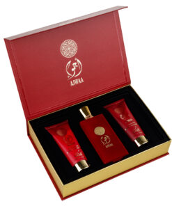 (plu00046) - Set Cadou Ajwaa Apa de Parfum 100ml + Gel De Dus 100ml + Lotiune de corp 100ml, Nusuk (plu00046) - Set Cadou Ajwaa Apa de Parfum 100ml + Gel De Dus 100ml + Lotiune de corp 100ml, Nusuk