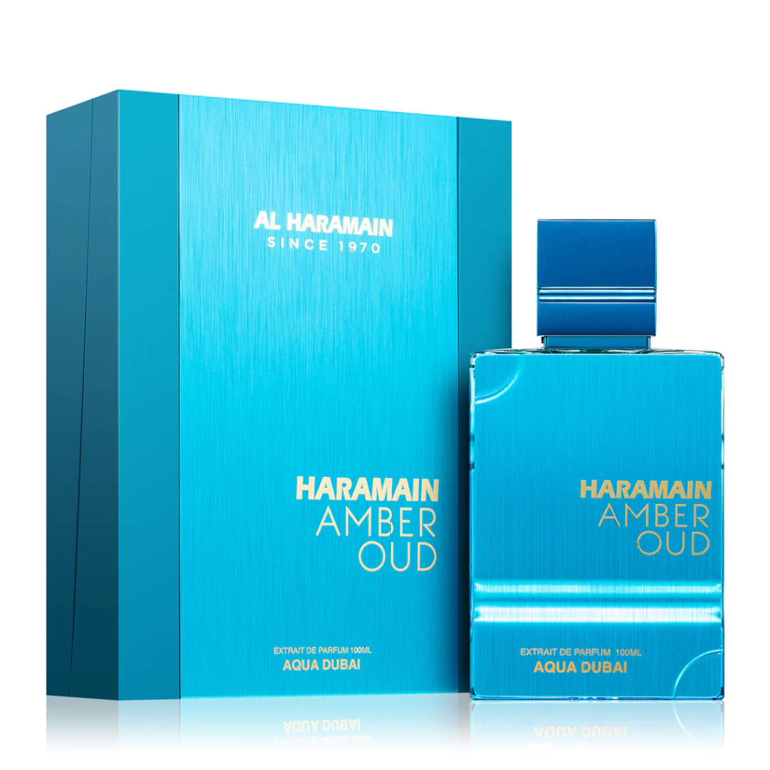 (plu00615) - Extrait de Parfum Amber Oud Aqua Dubai, Al Haramain, Unisex - 100ml (plu00615) - Extrait de Parfum Amber Oud Aqua Dubai, Al Haramain, Unisex - 100ml