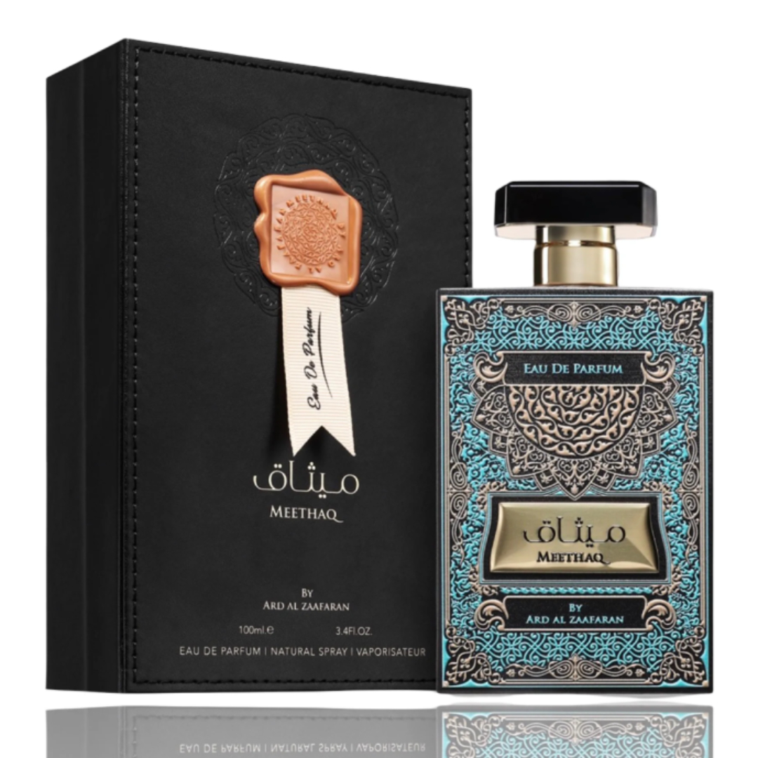 (plu01728) - Apa de Parfum Meethaq, Ard Al Zaafaran, Barbati - 100ml (plu01728) - Apa de Parfum Meethaq, Ard Al Zaafaran, Barbati - 100ml