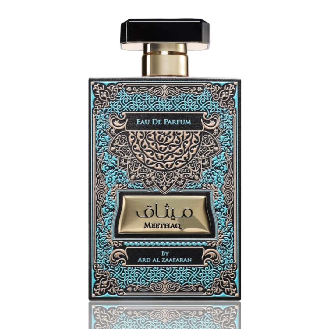 (plu01728) - Apa de Parfum Meethaq, Ard Al Zaafaran, Barbati - 100ml (plu01728) - Apa de Parfum Meethaq, Ard Al Zaafaran, Barbati - 100ml
