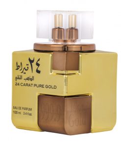 (plu00177) - Apa de Parfum 24 Carat Pure Gold, Lattafa, Unisex - 100ml (plu00177) - Apa de Parfum 24 Carat Pure Gold, Lattafa, Unisex - 100ml