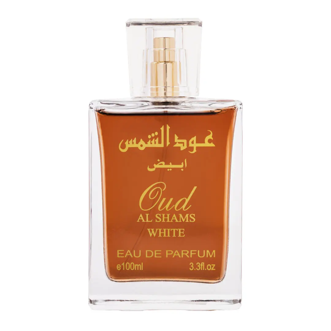 (plu01079) - Apa de Parfum Oud Al Shams White, Wadi Al Khaleej, Unisex - 100ml