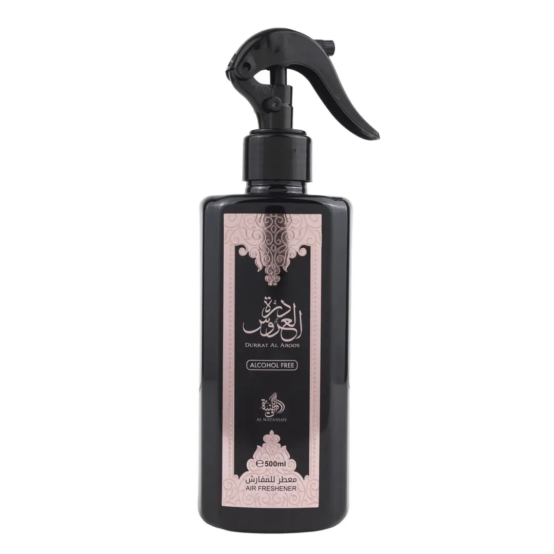 (plu05328) - Deodorant de Camera Durrat Al Aroos, Al Wataniah, Fara Alcool - 500ml