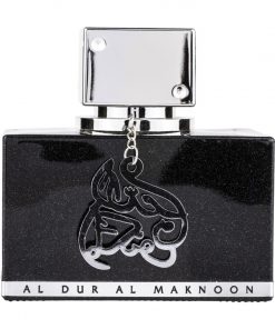 (plu05102) - Set Al Dur Al Maknoon Silver, Lattafa, Barbati, Apa de Parfum - 100ml + Deo - 50ml