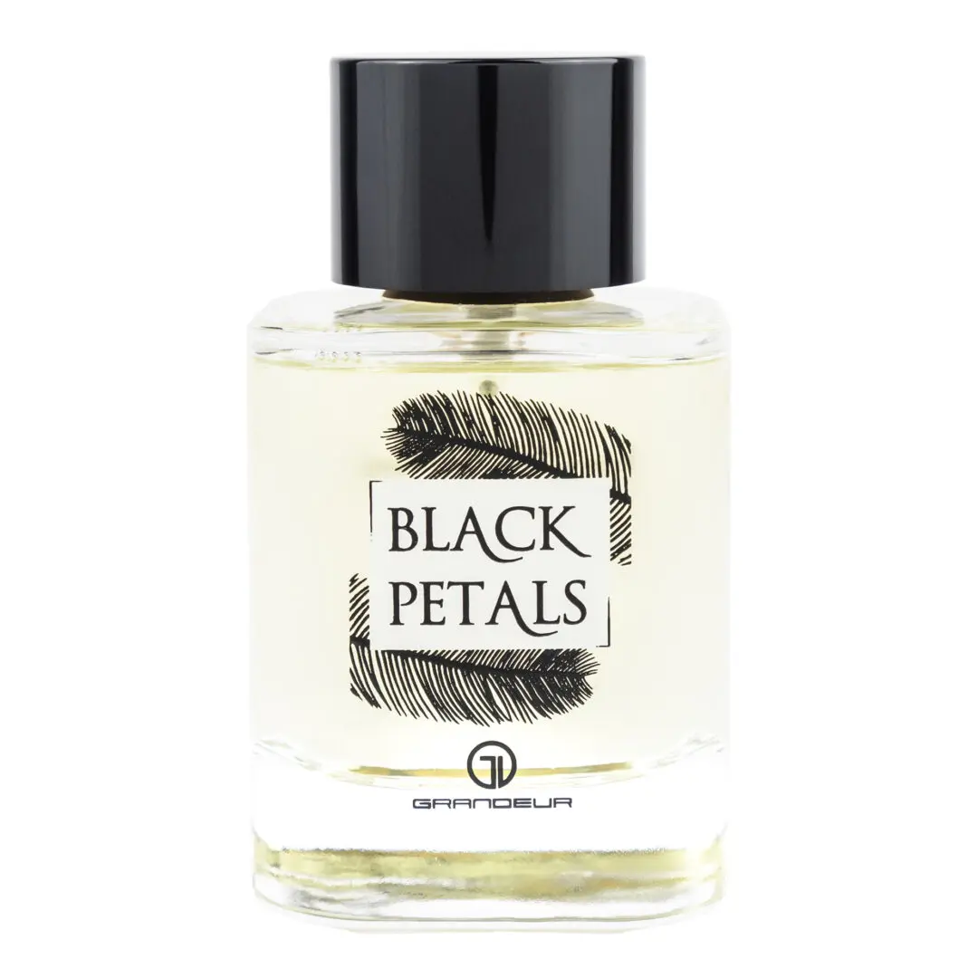 (plu05357) - Apa de Parfum Black Petals, Grandeur Elite, Femei - 100ml
