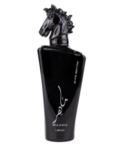 (plu00008) - Apa de Parfum Maahir Black Edition, Lattafa, Barbati - 100ml