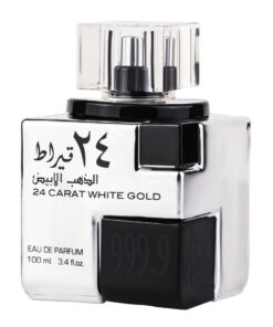 (plu00249) - Apa de Parfum 24 Carat White Gold, Lattafa, Barbati - 100ml (plu00249) - Apa de Parfum 24 Carat White Gold, Lattafa, Barbati - 100ml