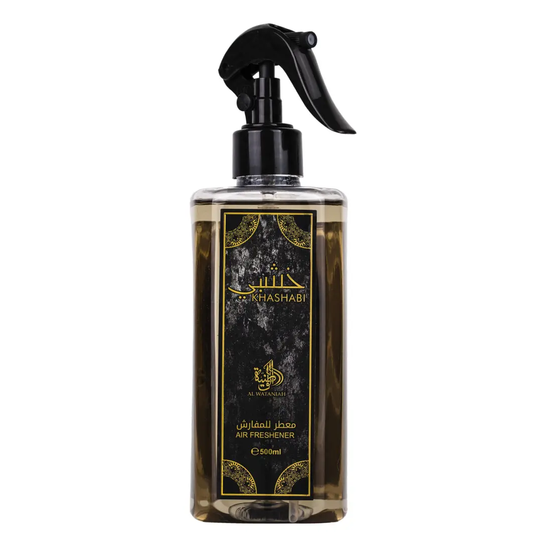 (plu05329) - Deodorant de Camera Khashabi, Al Wataniah, Fara Alcool - 500ml