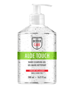 (plu05314) - Gel Igienizant De Maini Cu Miros De Aloe Vera Pe Baza De Alcool, Better Care - 500ml