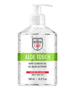 (plu05314) - Gel Igienizant De Maini Cu Miros De Aloe Vera Pe Baza De Alcool, Better Care - 500ml