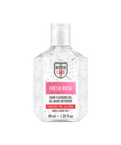 (plu05319) - Gel Igienizant De Maini Cu Miros De Trandafir Pe Baza De Alcool, Better Care - 40ml