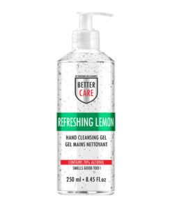 (plu05309) - Gel Igienizant De Maini Cu Miros De Lamaie Pe Baza De Alcool, Better Care - 250ml