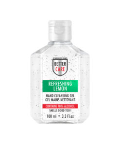 (plu01406) - Gel Igienizant De Maini Cu Miros De Lamaie Pe Baza De Alcool, Better Care - 100ml