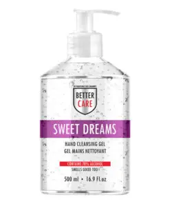(plu05318) - Gel Igienizant De Maini Cu Miros De Lavanda Pe Baza De Alcool, Better Care - 500ml