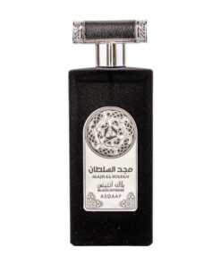 (plu00784) - Apa de Parfum Majd Al Sultan Black Intense, Asdaaf, Barbati - 100ml