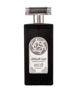 (plu00784) - Apa de Parfum Majd Al Sultan Black Intense, Asdaaf, Barbati - 100ml