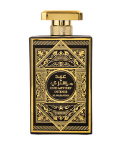 (plu00082) - Parfum Arăbesc Oud Mystery Intense, Al Wataniah, Bărbati, Apă De parfum - 100ml