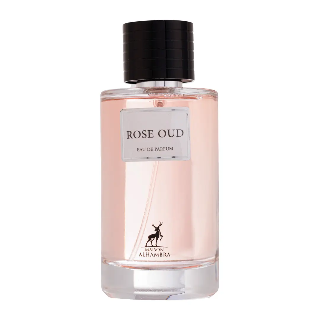 (plu01267) - Apa de Parfum Rose Oud, Maison Alhambra, Unisex - 100ml