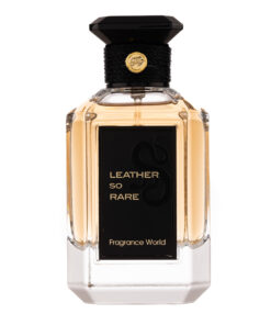 (plu01619) - Apa de Parfum Leather So Rare, Fragrance World, Unisex - 100ml