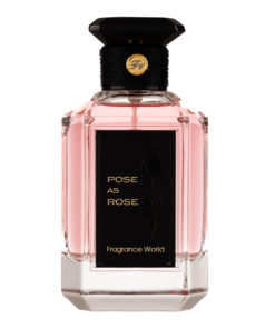 (plu01621) - Apa De Parfum Pose As Rose, Fragrance World, Femei - 100ml