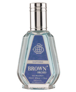 (plu00807) - Apa de Parfum Brown Orchid Sapphire, Fragrance World, Unisex - 50ml