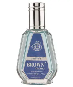 (plu00807) - Apa de Parfum Brown Orchid Sapphire, Fragrance World, Unisex - 50ml