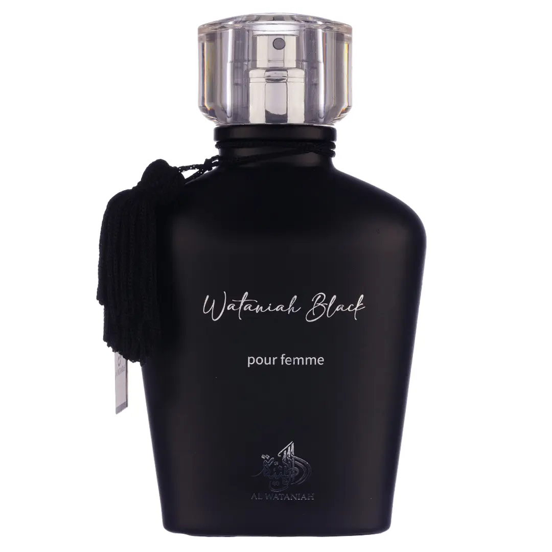 (plu00953) - Apa de Parfum Watania Black, Al Wataniah, Femei - 100ml