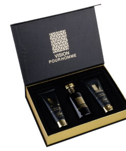 (plu00001) - Set Cadou Vision Pour Homme Apa de Parfum 100ml + Gel De Dus 100ml + Lotiune de corp 100ml, Nusuk