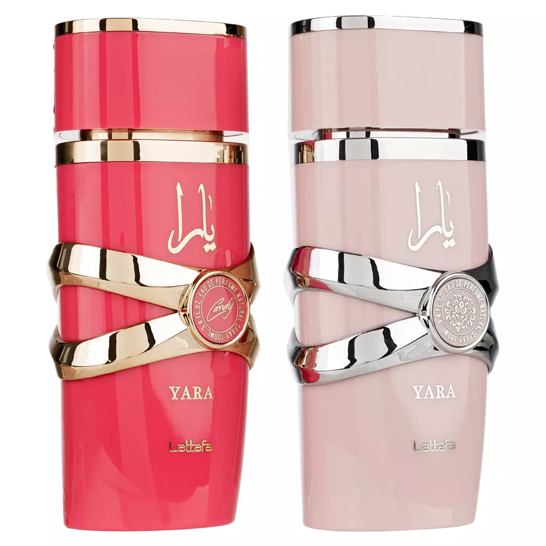 (plu01707) - Set Cadou Yara Apa de Parfum 100ml + Yara Candy Apa de parfum 100ml, Lattafa